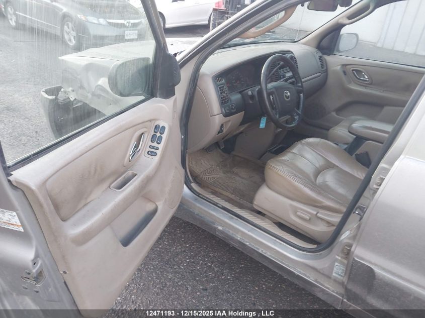 2001 Mazda Tribute Es V6/Lx V6 VIN: 4F2CU08111KM54780 Lot: 12471193X