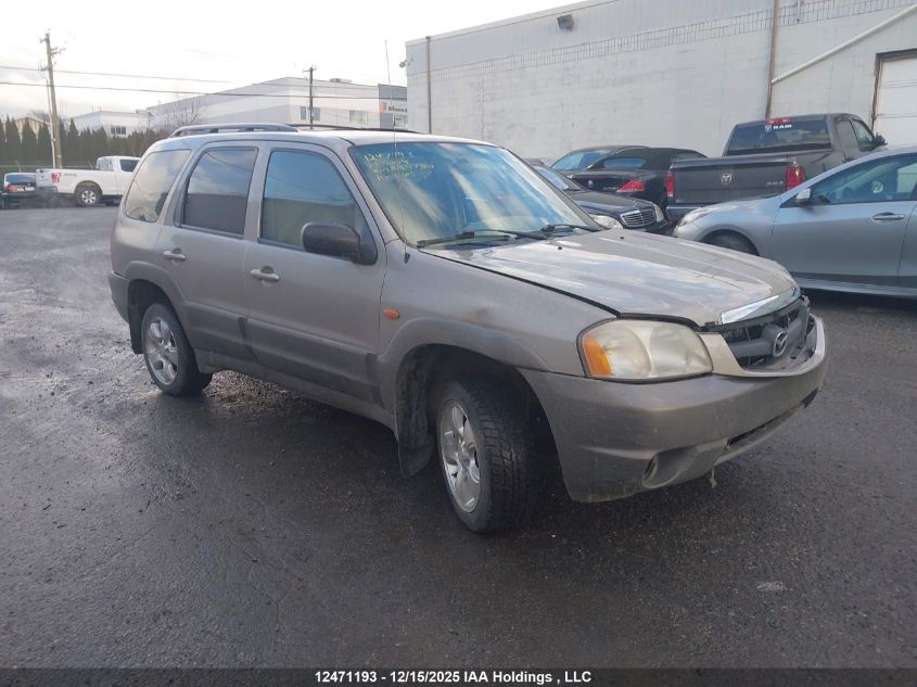 2001 Mazda Tribute Es V6/Lx V6 VIN: 4F2CU08111KM54780 Lot: 12471193X