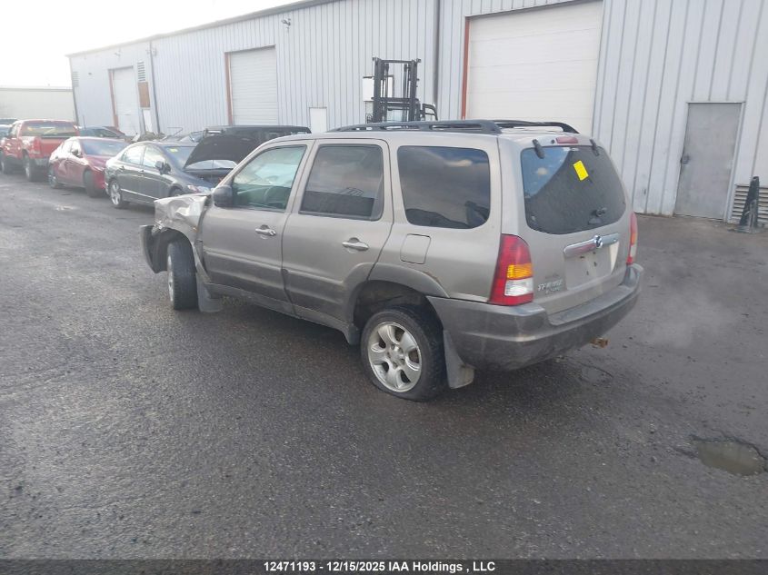 2001 Mazda Tribute Es V6/Lx V6 VIN: 4F2CU08111KM54780 Lot: 12471193X