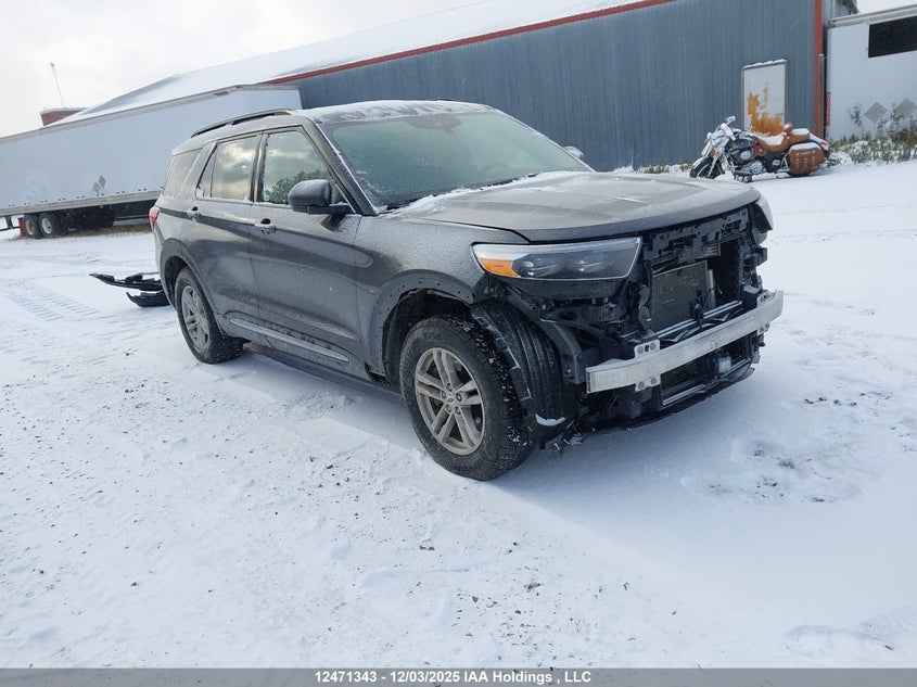 1FMSK8DH1MGA47936 2021 Ford Explorer Xlt auction photo 1