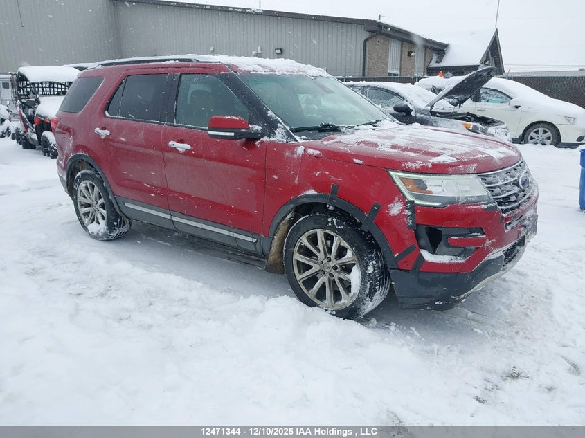 1FM5K8F86GGB07644 2016 Ford Explorer Limited auction photo 1