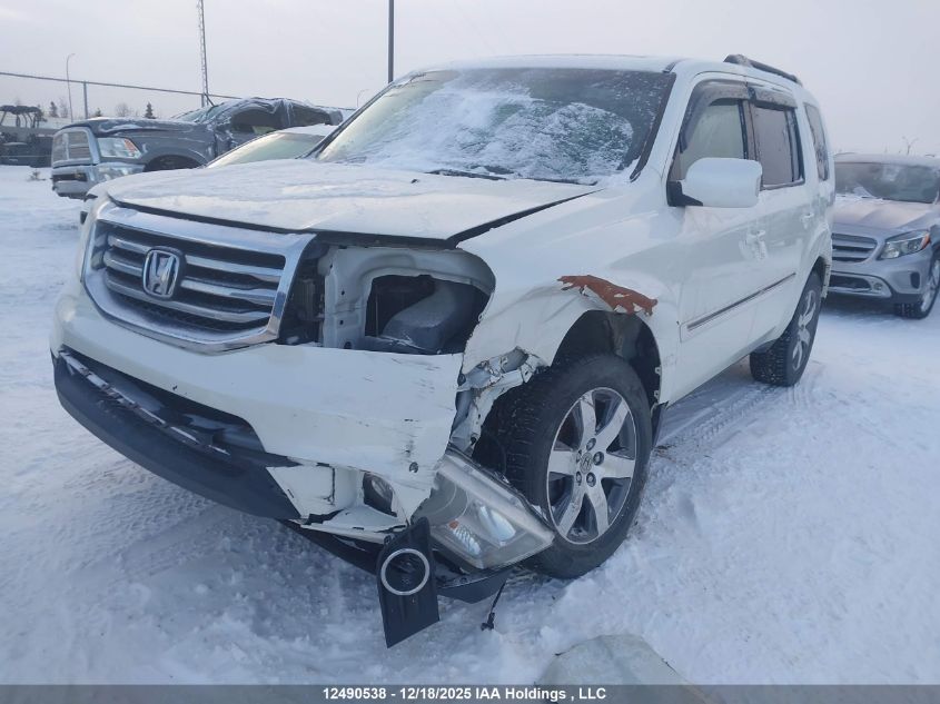 2015 Honda Pilot VIN: 5FNYF4H99FB505895 Lot: 12490538