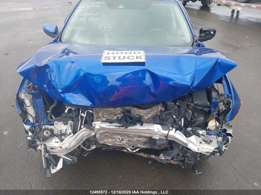 2021 Honda Civic Lx VIN: 2HGFC2F53MH015885 Lot: 12490572