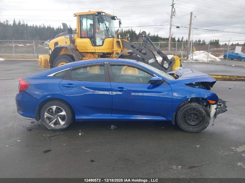 2021 Honda Civic Lx VIN: 2HGFC2F53MH015885 Lot: 12490572