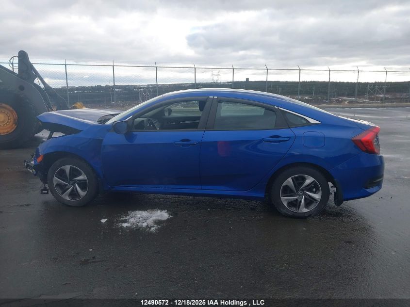 2021 Honda Civic Lx VIN: 2HGFC2F53MH015885 Lot: 12490572