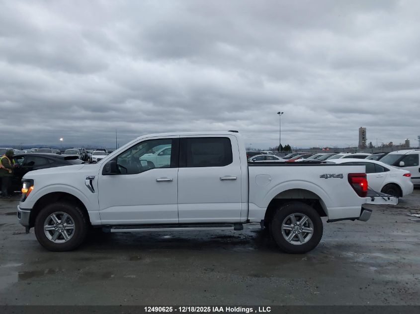 2025 Ford F150 Xlt VIN: 1FTFW3L86SKE52148 Lot: 12490625