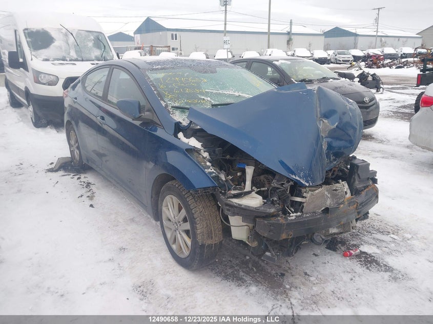 KMHDH4AEXGU617884 2016 Hyundai Elantra Sport Appearance auction photo 1