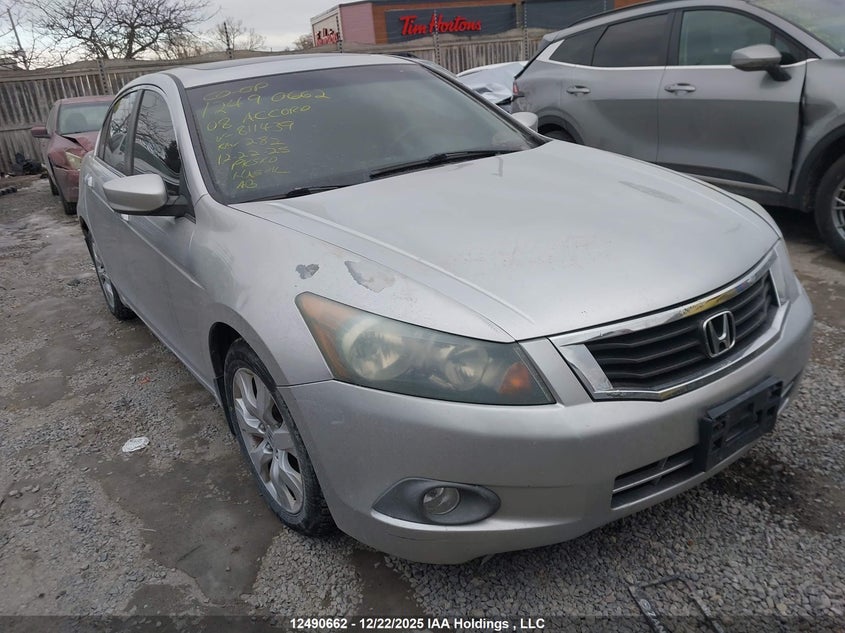 1HGCP26888A811439 2008 Honda Accord Ex-L auction photo 1