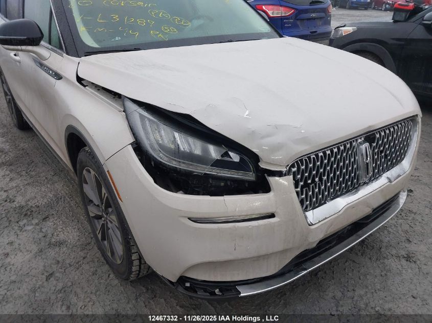 2020 Lincoln Corsair Reserve VIN: 5LMCJ2D99LUL31289 Lot: 12467332X