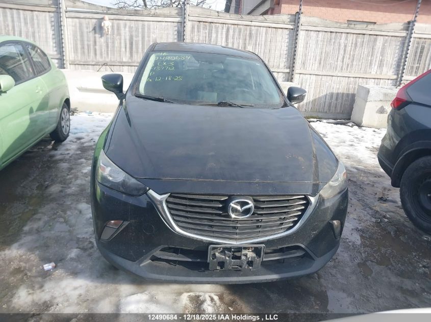 2016 Mazda Cx-3 Touring VIN: JM1DKDC78G0137712 Lot: 12490684
