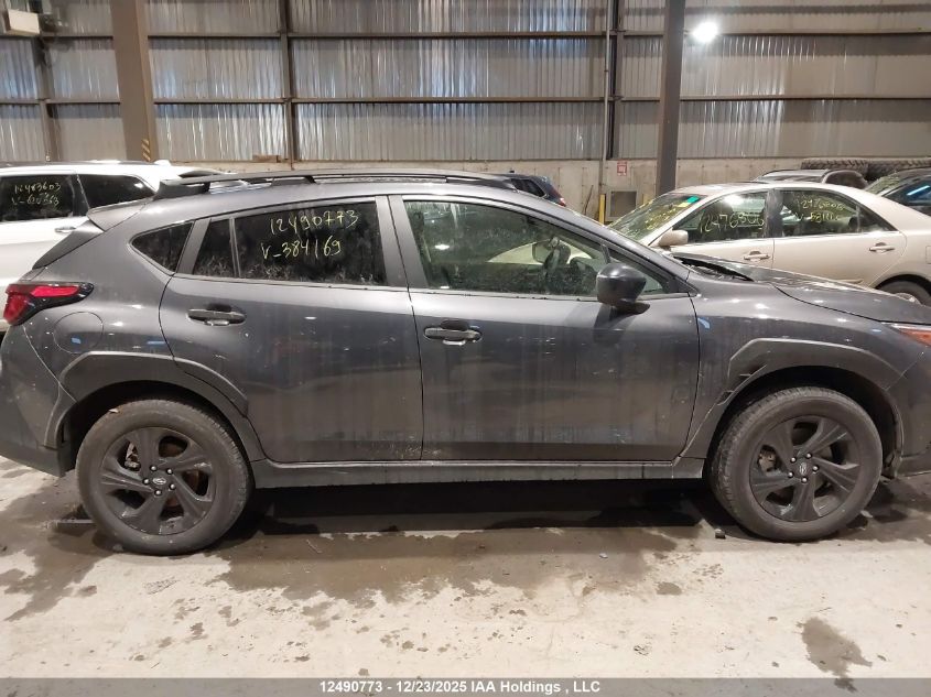 2024 Subaru Crosstrek Convenience VIN: JF2GUABC6RH384169 Lot: 12490773