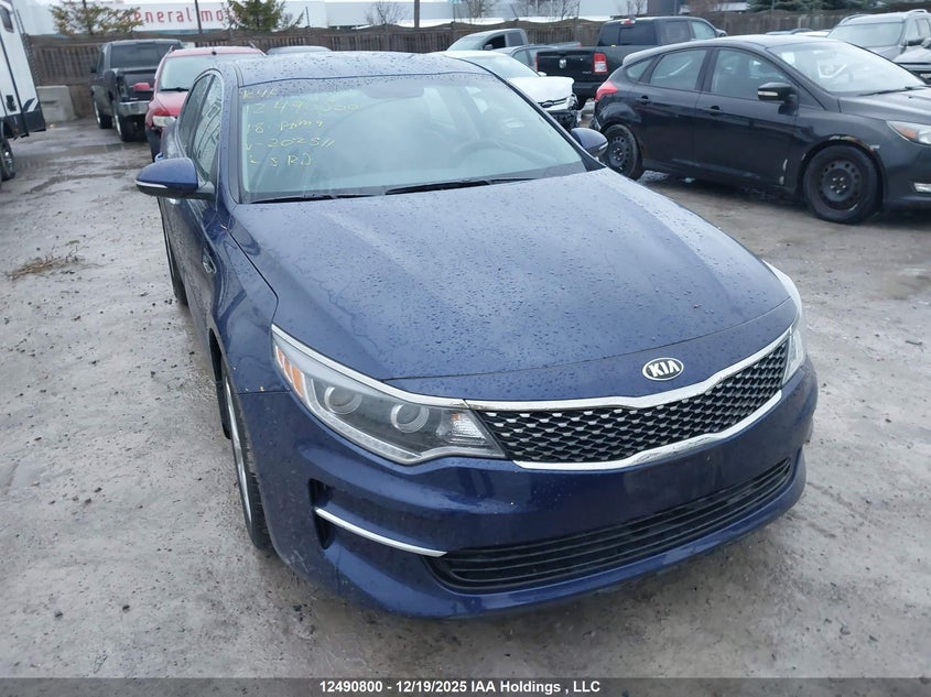 5XXGU4L33JG202511 2018 Kia Optima Ex auction photo 1