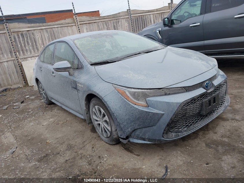 JTDBAMDE9MJ030942 2021 Toyota Corolla Hybrid Base W/Li Battery auction photo 1
