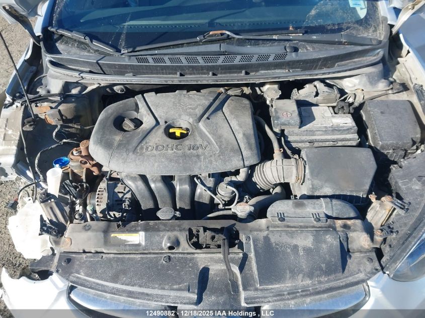 2013 Hyundai Elantra Gl VIN: 5NPDH4AE7DH336636 Lot: 12490882