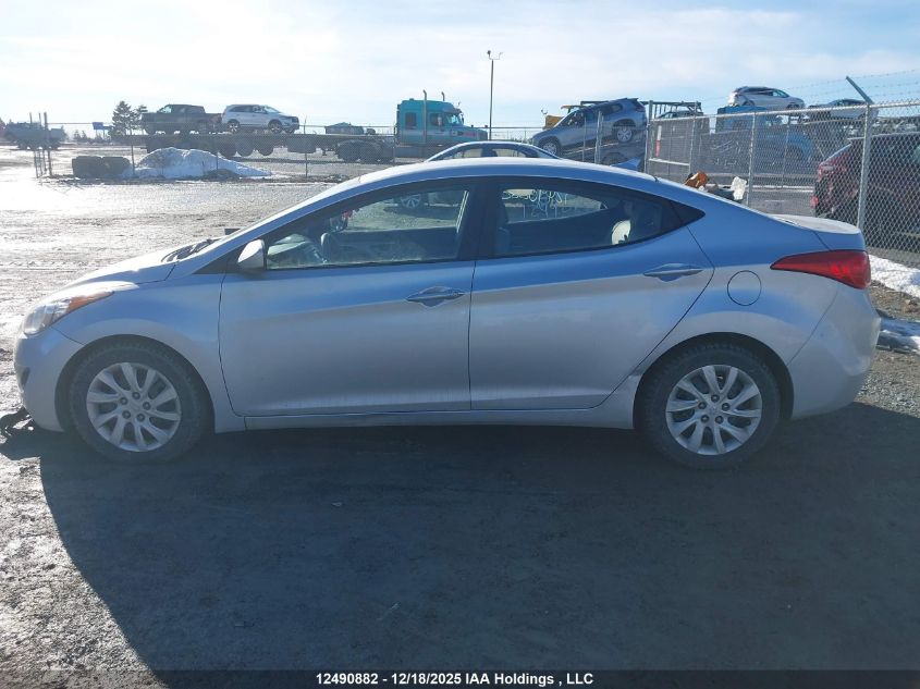 2013 Hyundai Elantra Gl VIN: 5NPDH4AE7DH336636 Lot: 12490882