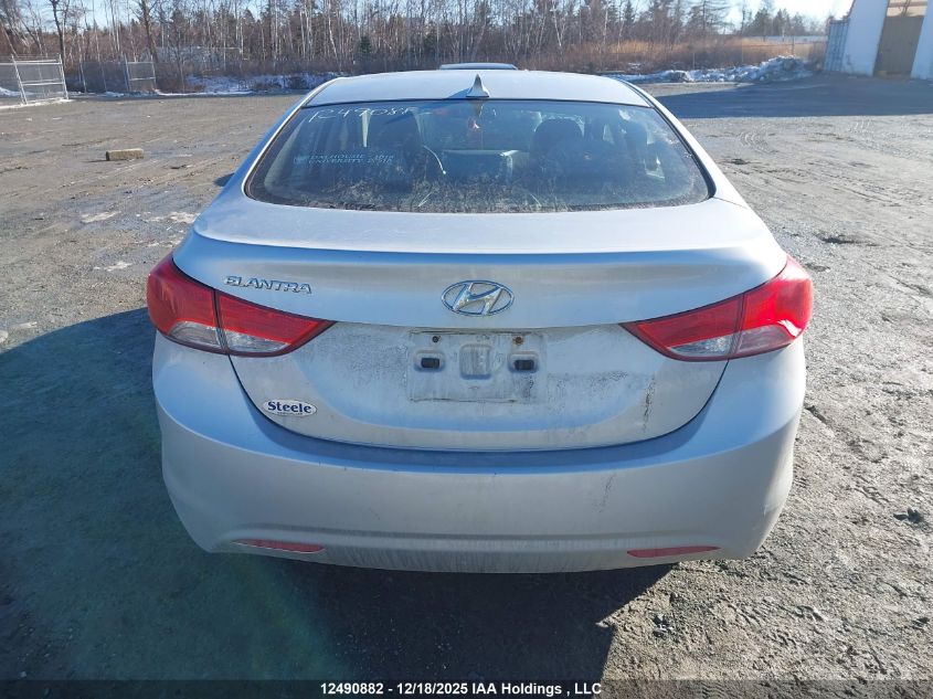 2013 Hyundai Elantra Gl VIN: 5NPDH4AE7DH336636 Lot: 12490882