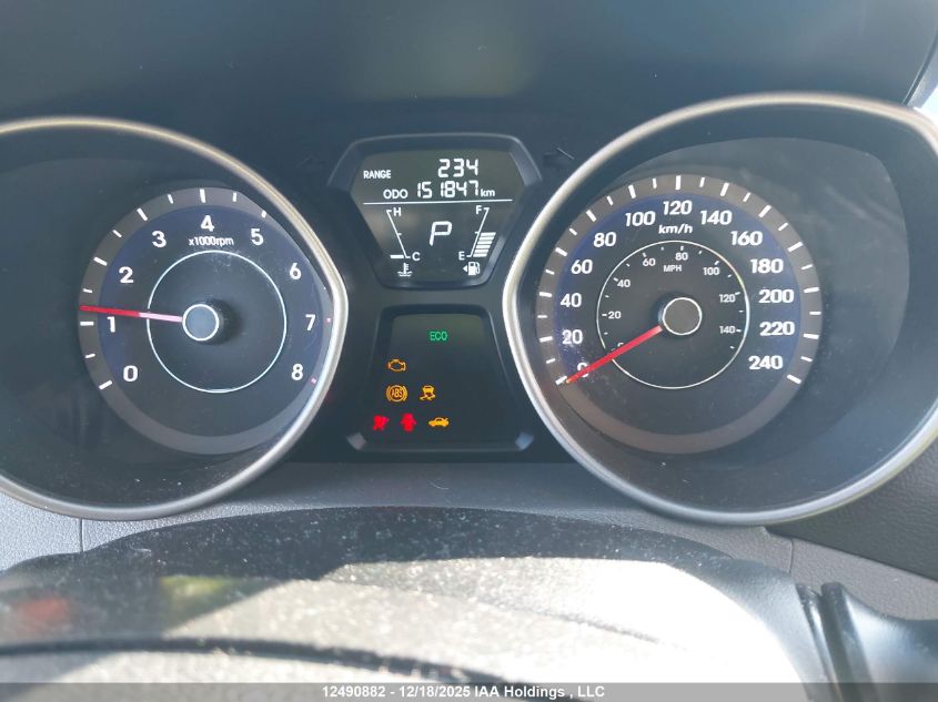 2013 Hyundai Elantra Gl VIN: 5NPDH4AE7DH336636 Lot: 12490882