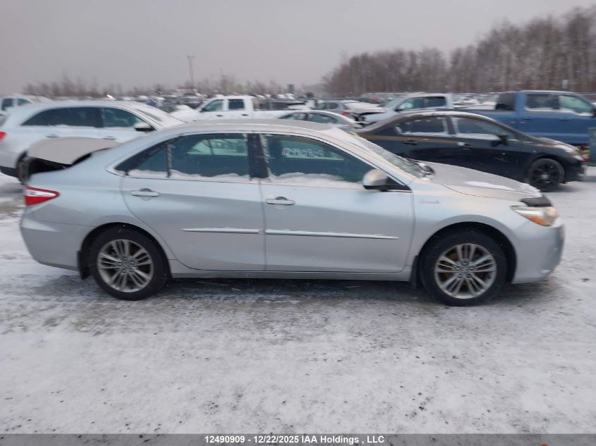 2016 Toyota Camry Hybrid Se VIN: 4T1BD1FK0GU186634 Lot: 12490909