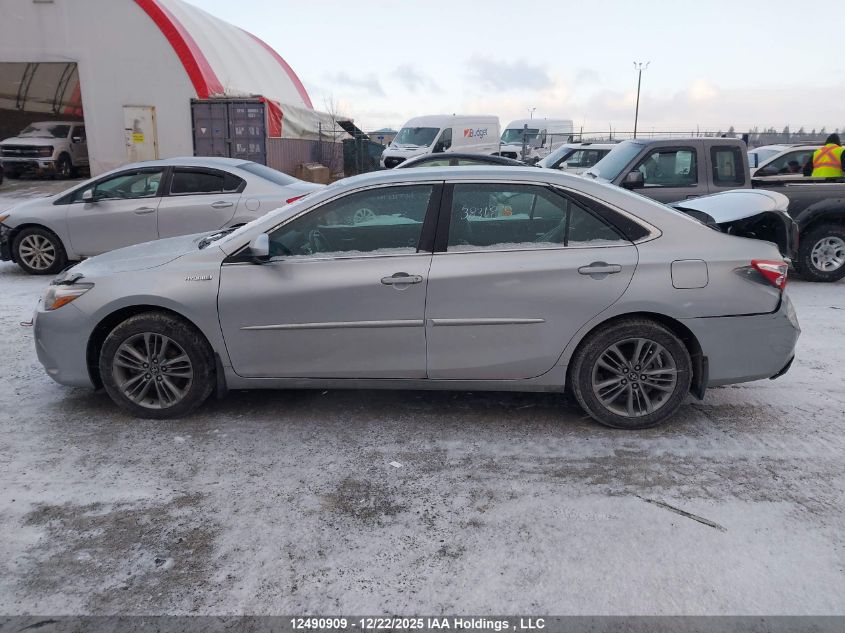 2016 Toyota Camry Hybrid Se VIN: 4T1BD1FK0GU186634 Lot: 12490909