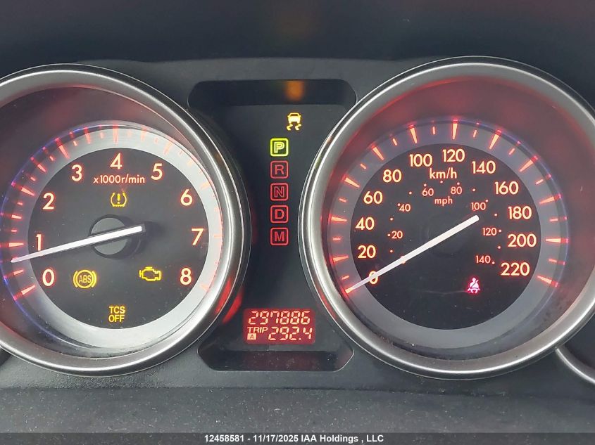 2010 Mazda Cx-9 Gs/Gt VIN: JM3TB3MA6A0211949 Lot: 12458581X