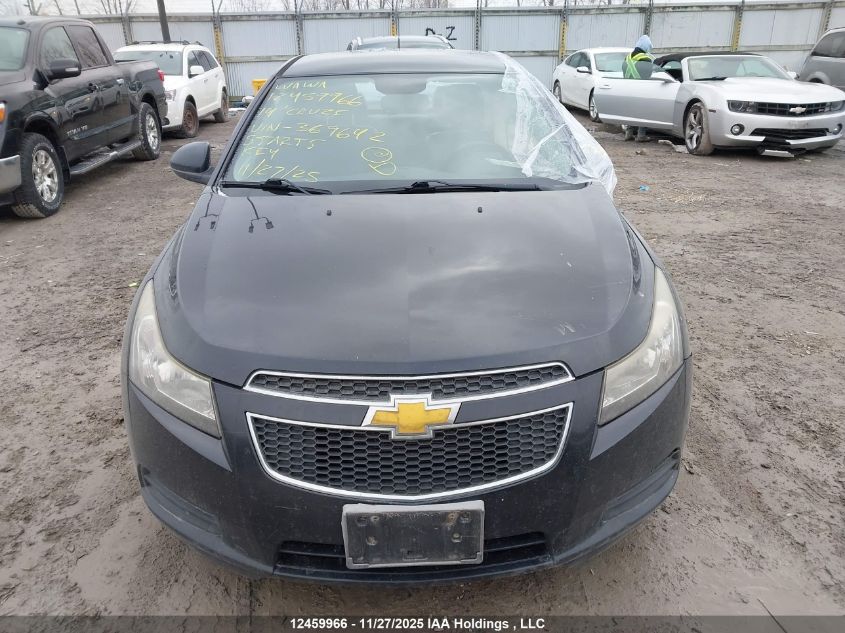 2014 Chevrolet Cruze 2Lt VIN: 1G1PF5SB8E7369642 Lot: 12459966X