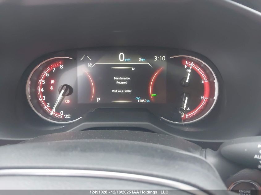 2025 Toyota Rav4 Xle/Xle Premium VIN: 2T3R1RFV3SC554936 Lot: 12491028