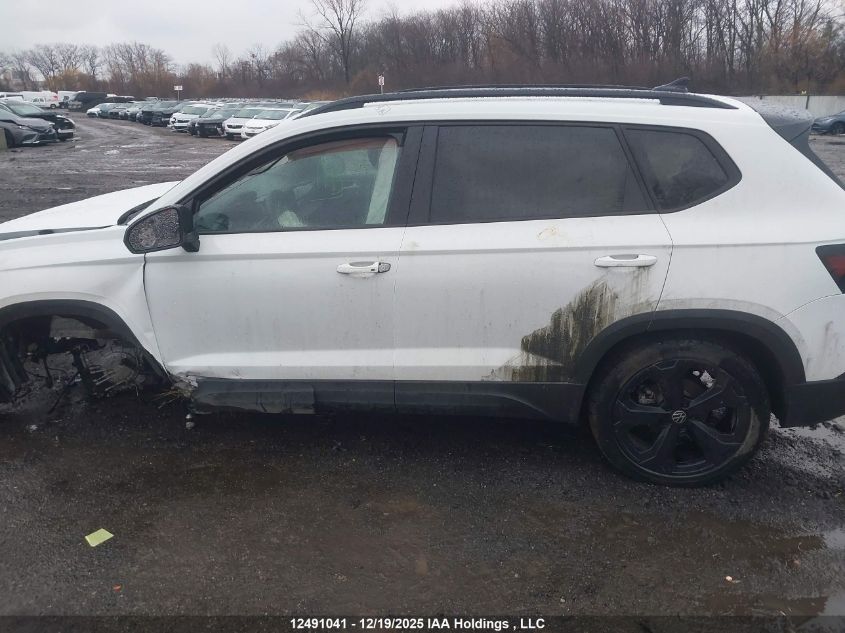 2025 Volkswagen Taos Se Black VIN: 3VV2C7B28SM065462 Lot: 12491041