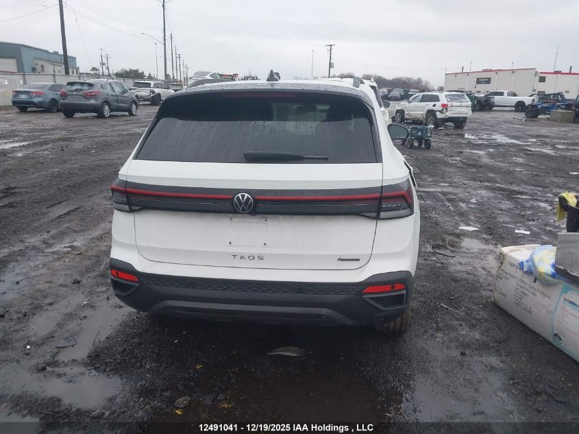 2025 Volkswagen Taos Se Black VIN: 3VV2C7B28SM065462 Lot: 12491041