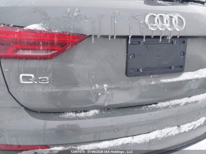 2024 Audi Q3 VIN: WA1EECF39R1182809 Lot: 12491070