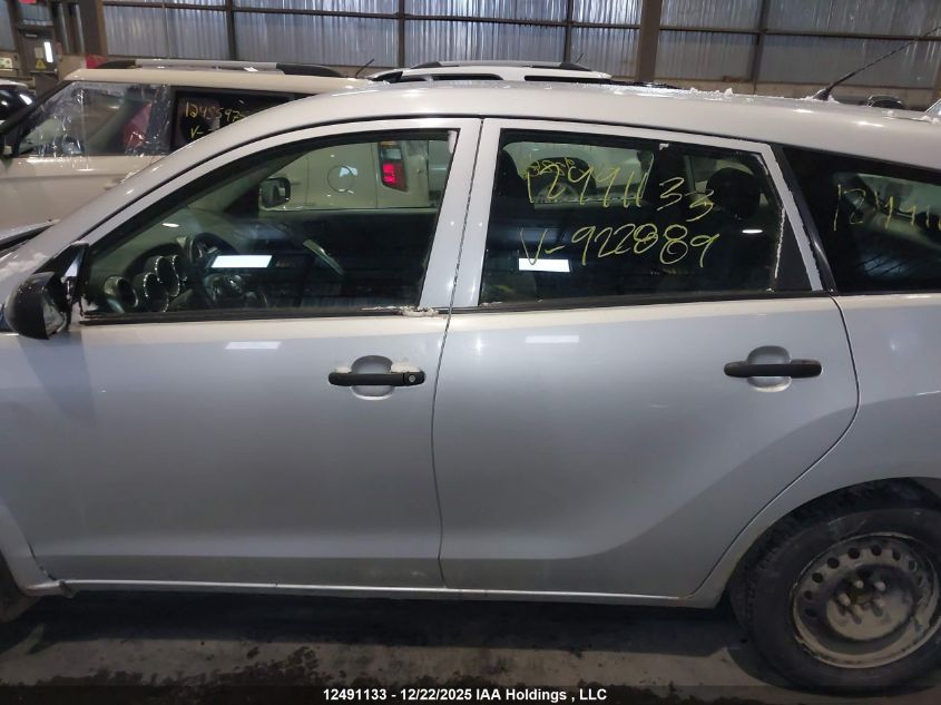 2005 Toyota Matrix Xr VIN: 2T1KR32E65C922889 Lot: 12491133