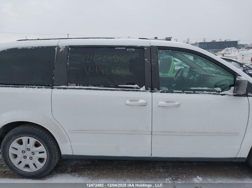 2016 Dodge Grand Caravan Se/Sxt VIN: 2C4RDGBG1GR142789 Lot: 12472492X