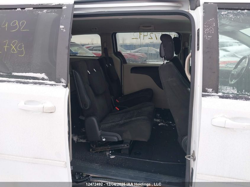 2016 Dodge Grand Caravan Se/Sxt VIN: 2C4RDGBG1GR142789 Lot: 12472492X