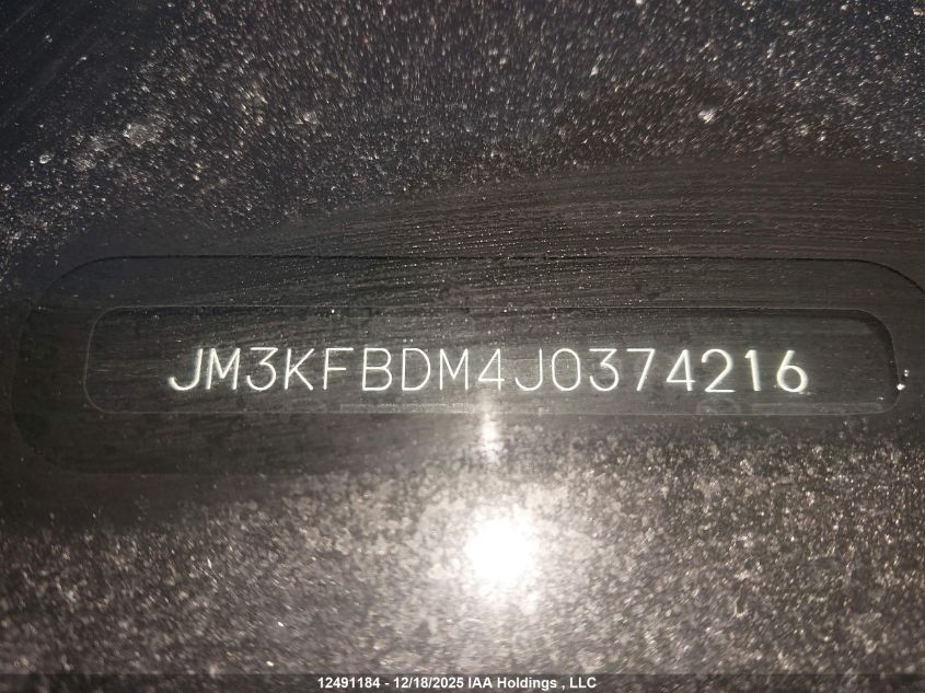 2018 Mazda Cx-5 Grand Touring VIN: JM3KFBDM4J0374216 Lot: 12491184