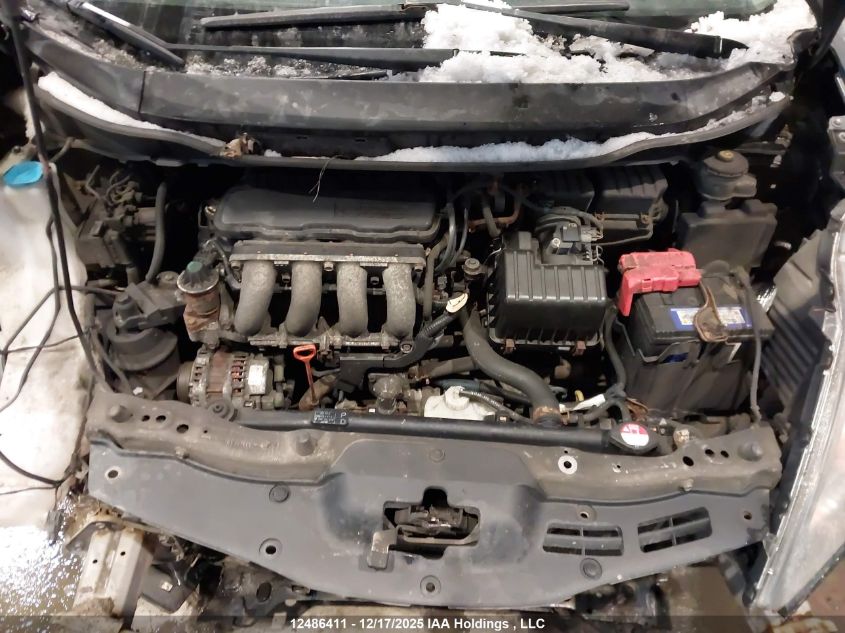 2010 Honda Fit Dx VIN: JHMGE8H24AC801825 Lot: 12486411X