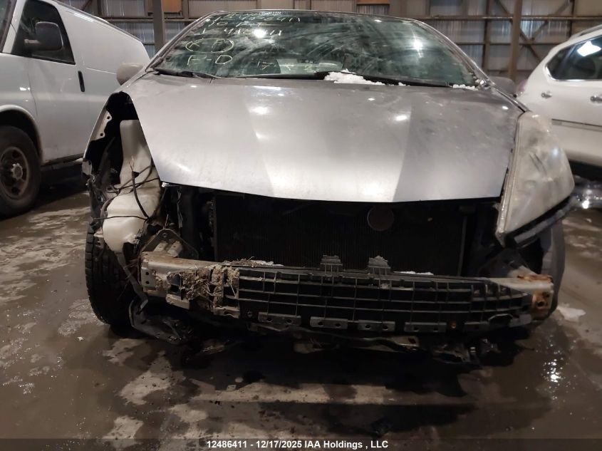 2010 Honda Fit Dx VIN: JHMGE8H24AC801825 Lot: 12486411X