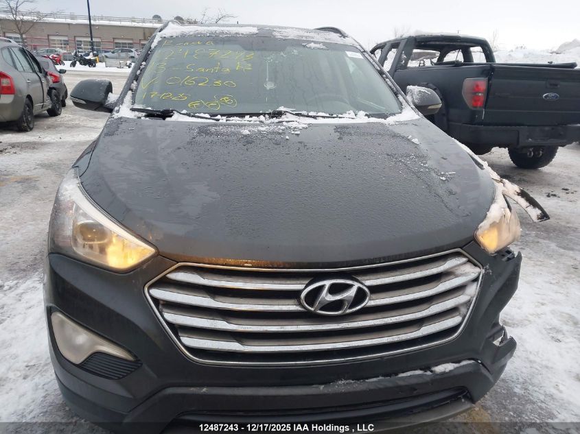 2013 Hyundai Santa Fe Xl Luxury VIN: KM8SNDHF1DU016230 Lot: 12487243X