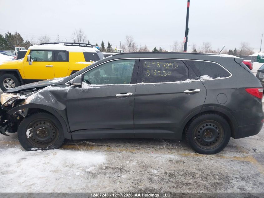 2013 Hyundai Santa Fe Xl Luxury VIN: KM8SNDHF1DU016230 Lot: 12487243X