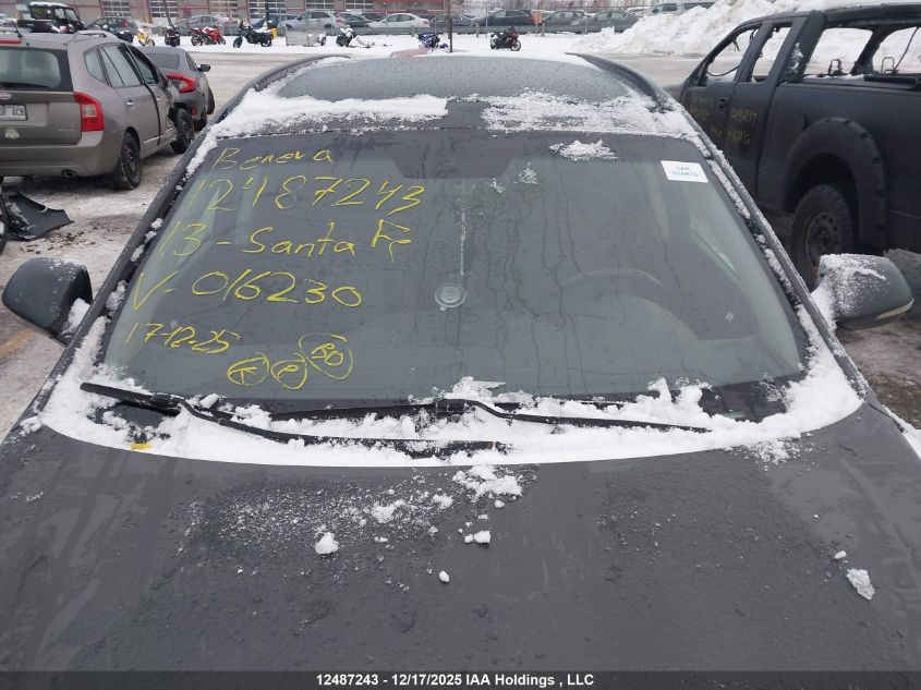 2013 Hyundai Santa Fe Xl Luxury VIN: KM8SNDHF1DU016230 Lot: 12487243X