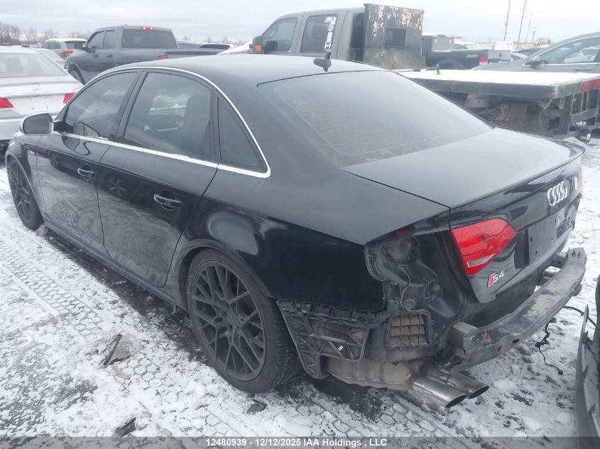 2011 Audi S4 3.0 Premium VIN: WAUFGCFL0BA005556 Lot: 12480939X