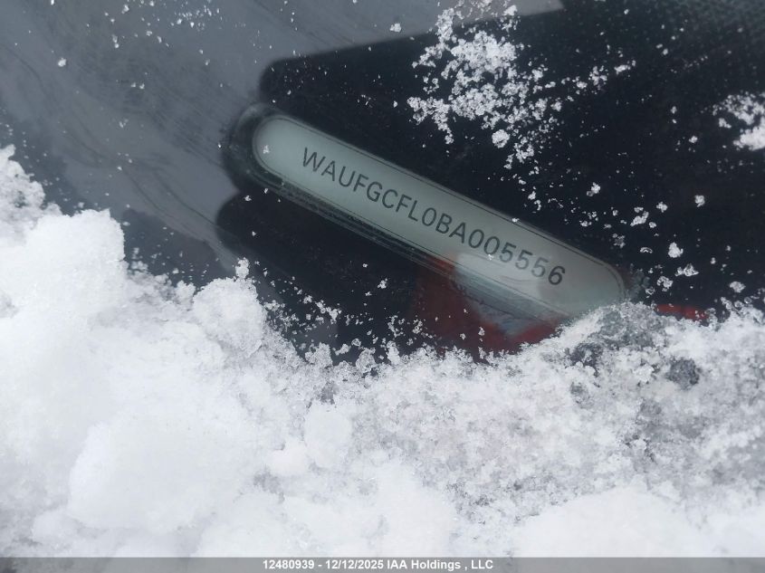 2011 Audi S4 3.0 Premium VIN: WAUFGCFL0BA005556 Lot: 12480939X