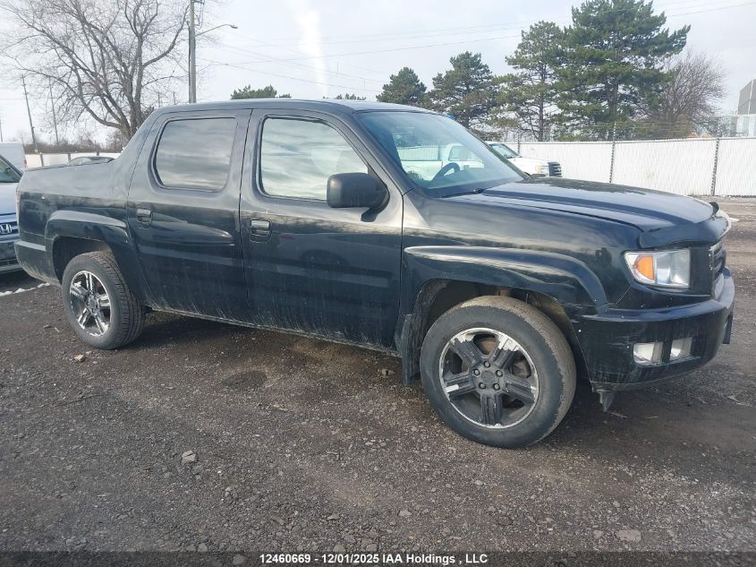 2013 Honda Ridgeline Touring VIN: 5FPYK1F51DB502956 Lot: 12460669X