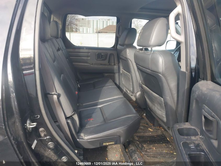 2013 Honda Ridgeline Touring VIN: 5FPYK1F51DB502956 Lot: 12460669X