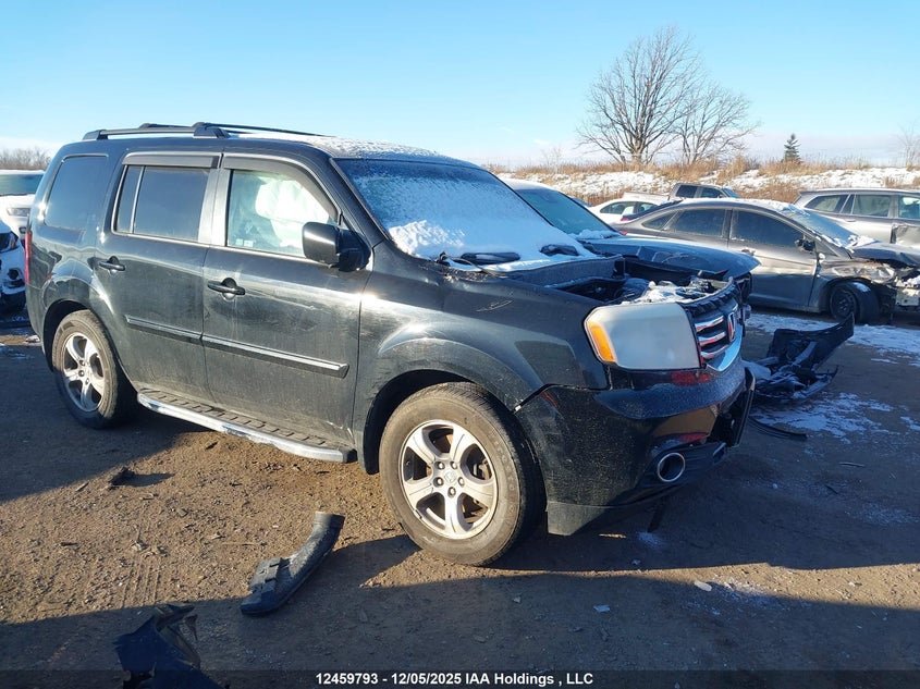 5FNYF4H58CB501748 2012 Honda Pilot Ex-L auction photo 1