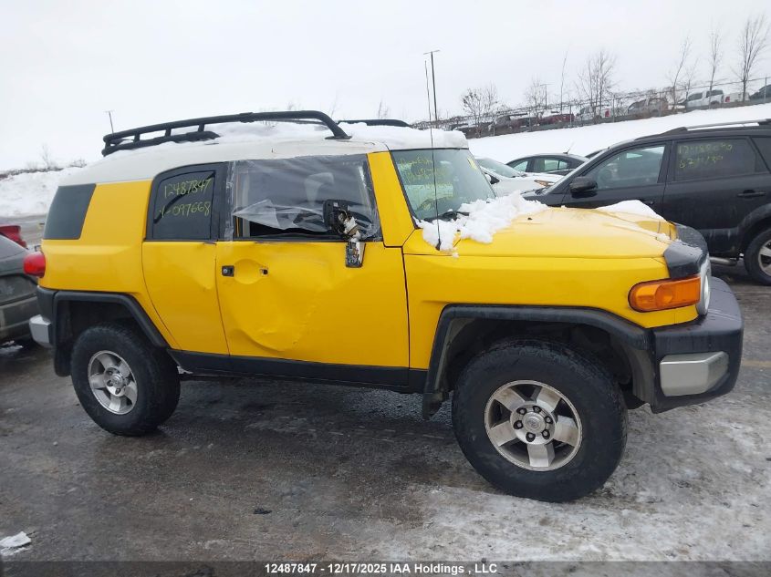 2010 Toyota Fj Cruiser VIN: JTEBU4BF3AK097668 Lot: 12487847X