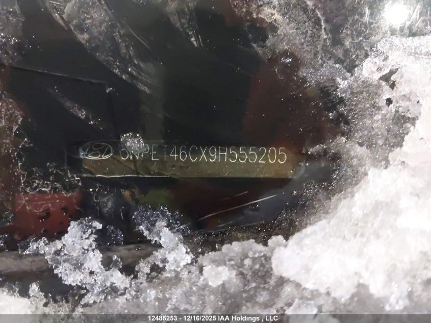 2009 Hyundai Sonata Gl/Gl Premium/Gl Sport/Limited VIN: 5NPET46CX9H555205 Lot: 12485253X