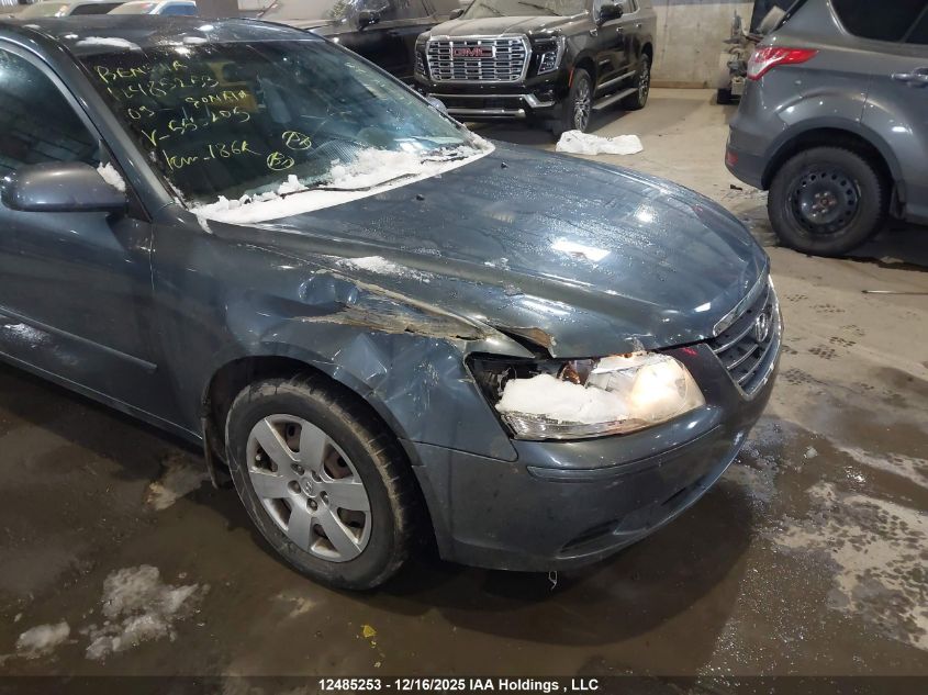 2009 Hyundai Sonata Gl/Gl Premium/Gl Sport/Limited VIN: 5NPET46CX9H555205 Lot: 12485253X