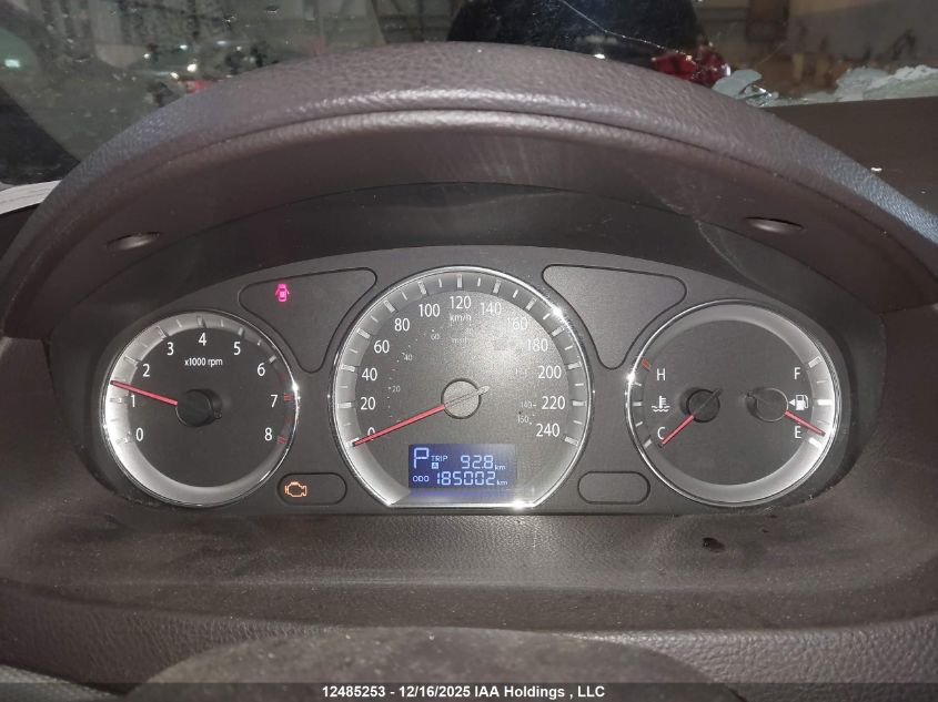 2009 Hyundai Sonata Gl/Gl Premium/Gl Sport/Limited VIN: 5NPET46CX9H555205 Lot: 12485253X