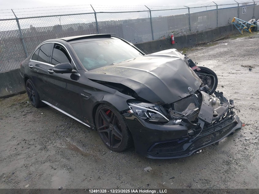 55SWF8HB3JU237256 2018 Mercedes-Benz Amg C 63 S auction photo 1