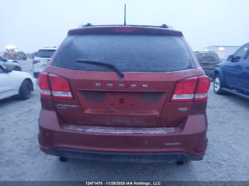 2014 Dodge Journey R/T VIN: 3C4PDDFGXET221307 Lot: 12471470X