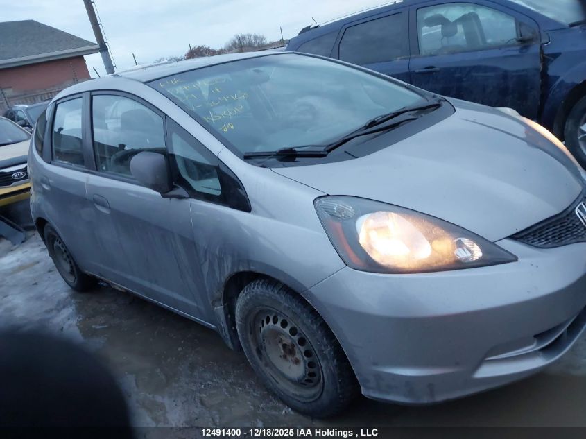 2009 Honda Fit Dx-A VIN: JHMGE87359S804468 Lot: 12491400